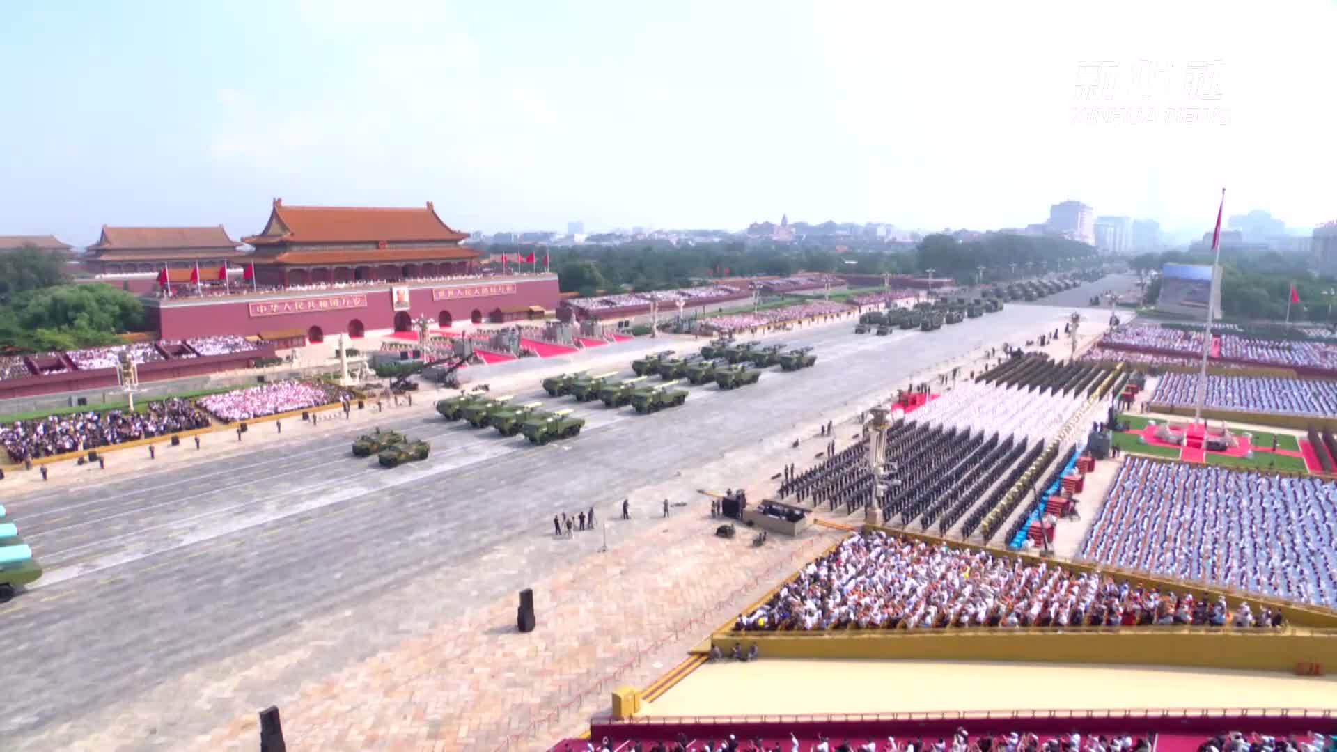 阅兵现场丨预警探测方队：守望国家空天安全的“千里眼”