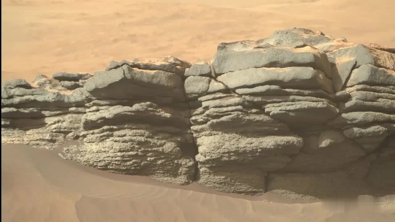 每日火星图，今晚这4张，很荒凉的世界