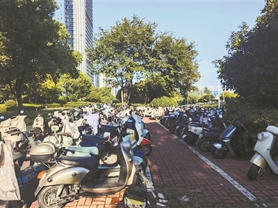 南昌高新区绿化带里“长”出停车场 1200个车位缓解停车难