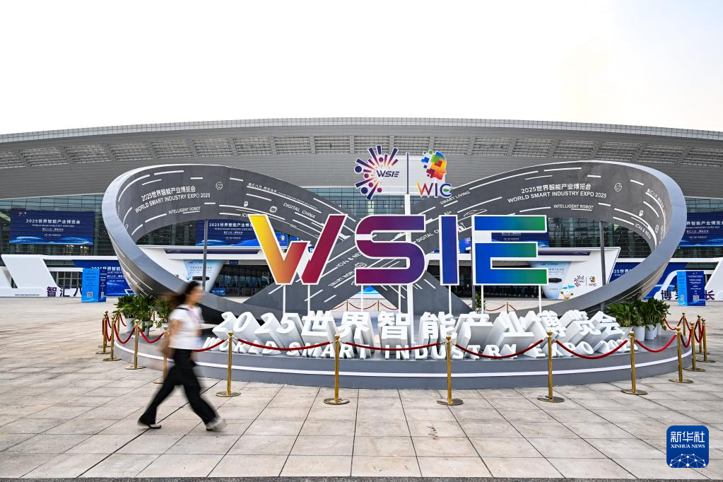2025世界智能产业博览会会场一角。新华社记者 王全超 摄