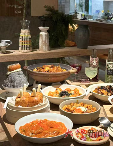 网友打卡“胡恰”的“漂亮饭”。