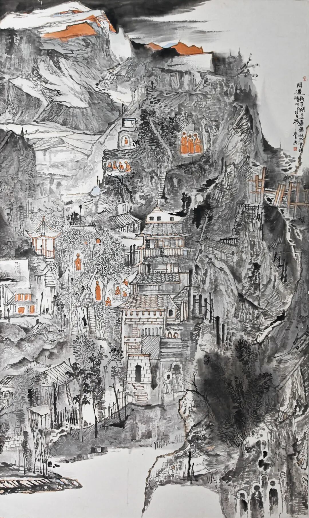 张学兵 《问道》 230X140cm