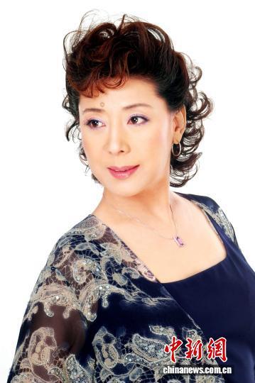 图为中国女中音歌唱家关牧村　关牧村供图