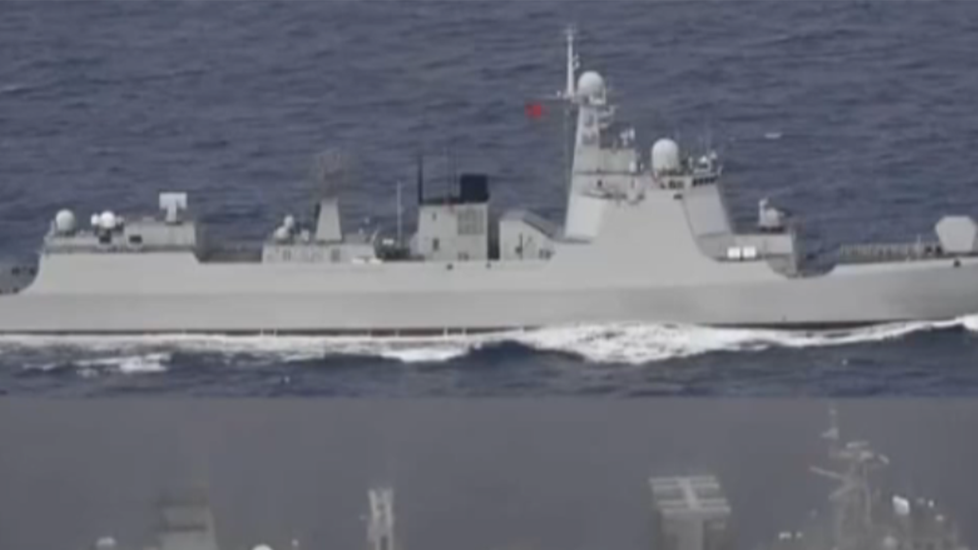 日媒爆料：中国导弹驱逐舰“绕了日本一圈”