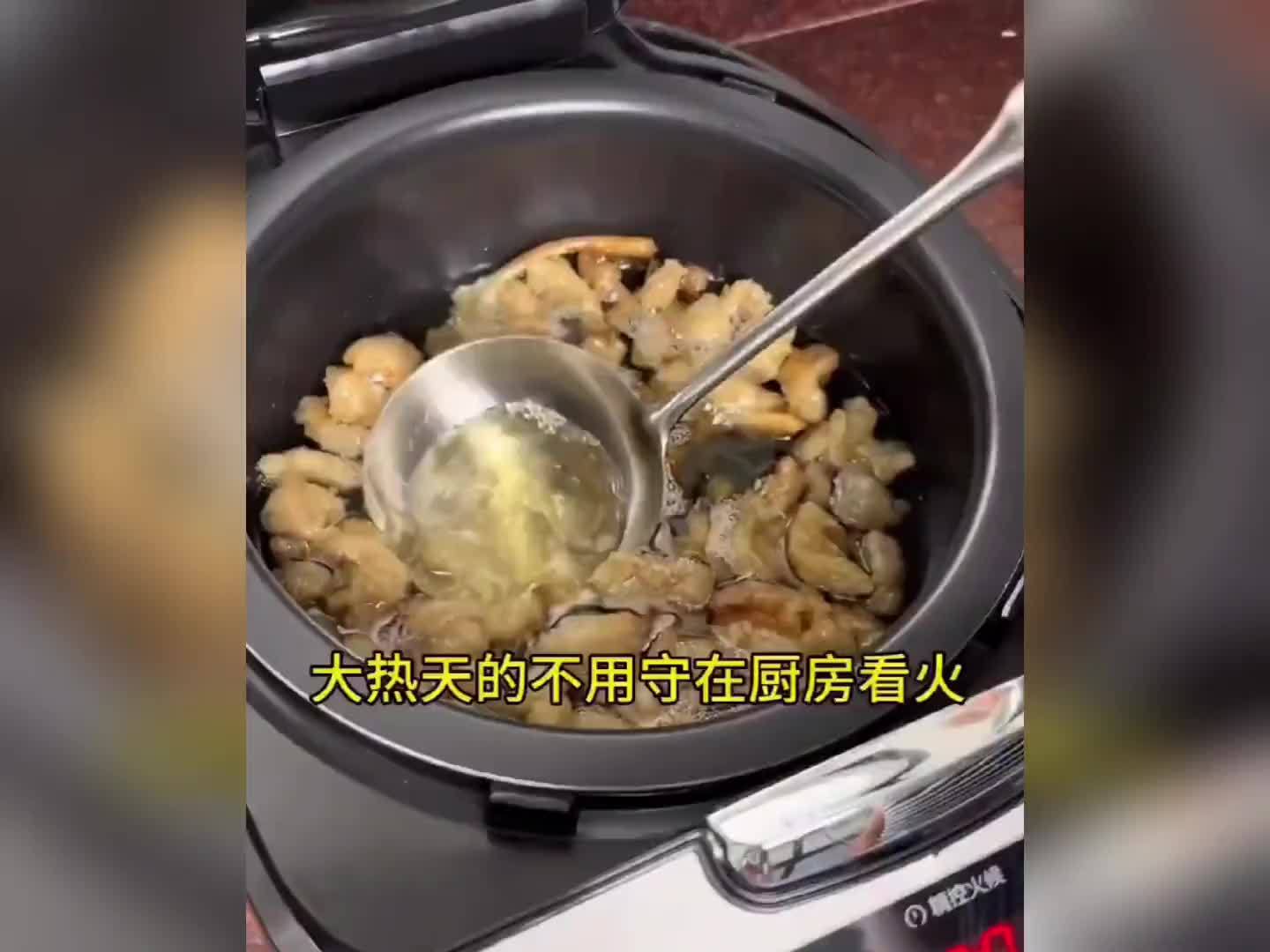 厨艺邪修——用电饭煲熬猪油  大热天不用守在厨房又安全