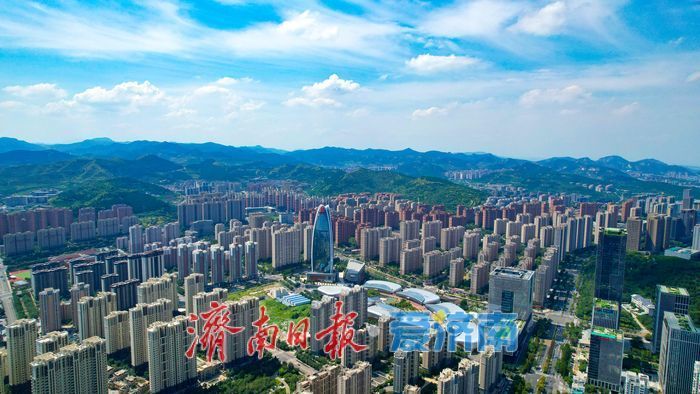 一年四季 泉在济南丨初秋晴好 济南展现云淡风轻诗意画卷