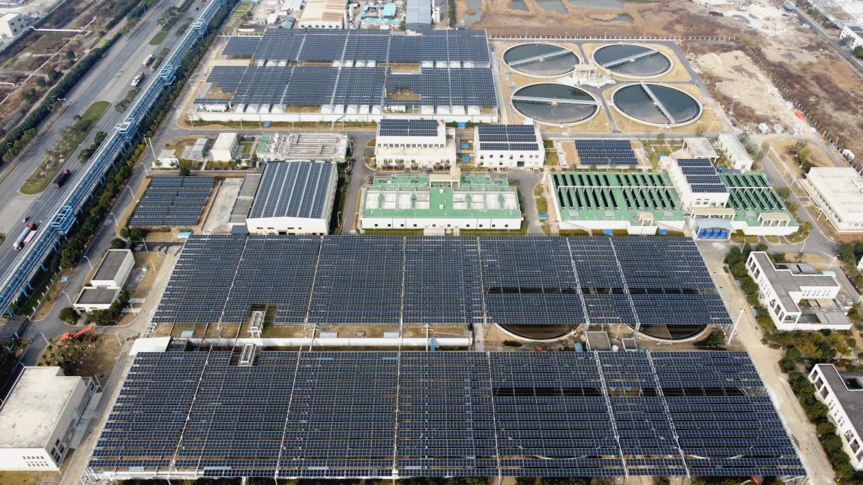 岚山净化水厂光伏