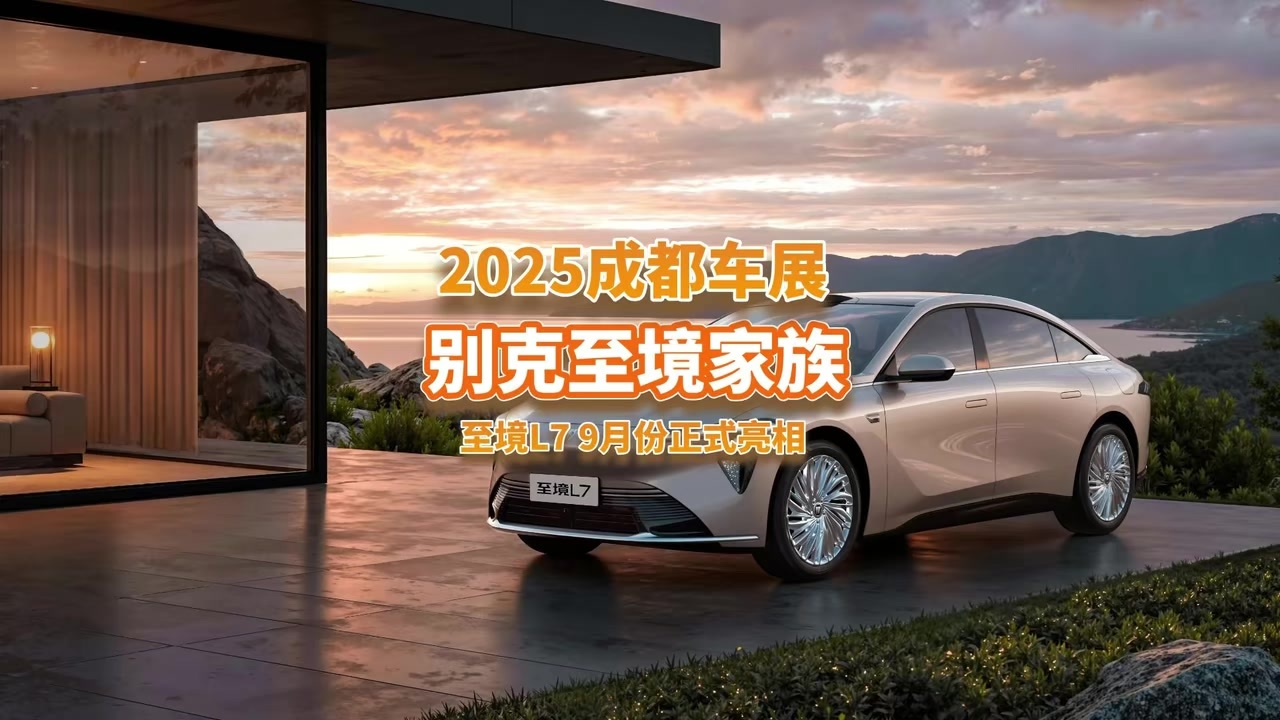 成都车展：别克新能源子品牌至境家族西南首秀，至境L7带头反攻？