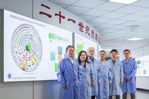 ▲8月26日,西南大学资源昆虫高效养殖与利用全国重点实验室团队。记者 李雨恒 摄