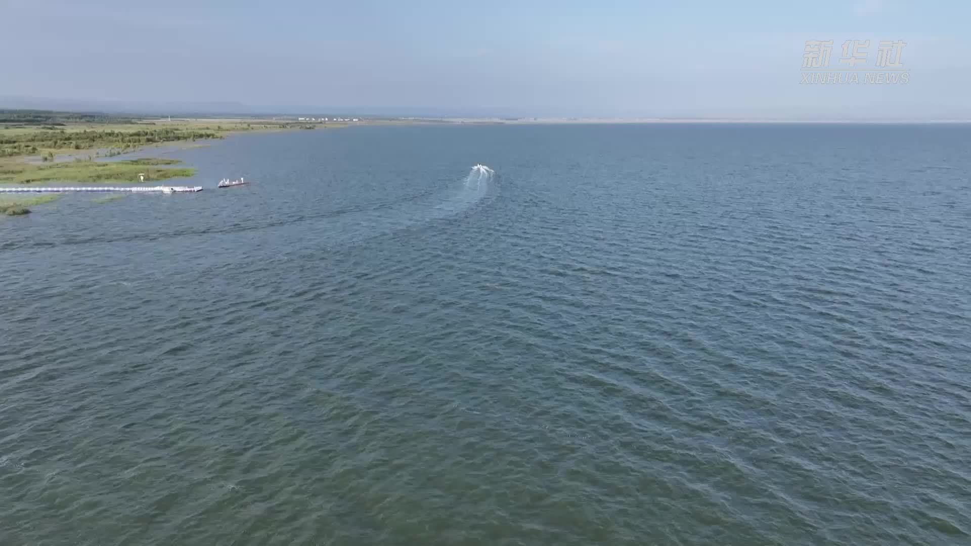 内蒙古岱海水域面积创新高