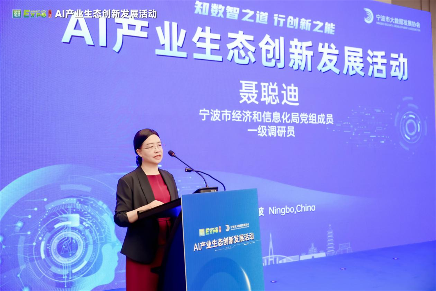 宁波市经信局党组成员、一级调研员聂聪迪