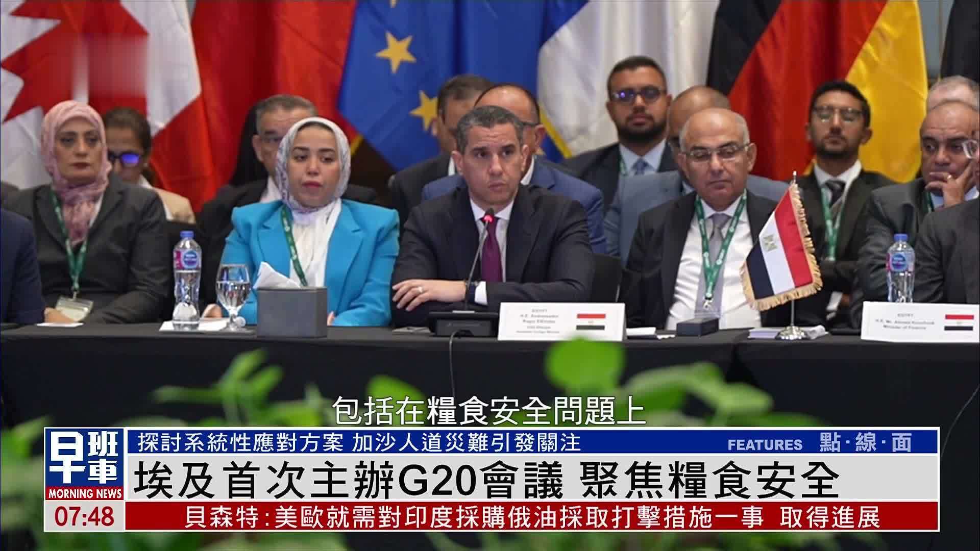 埃及首次主办G20会议 聚焦粮食安全