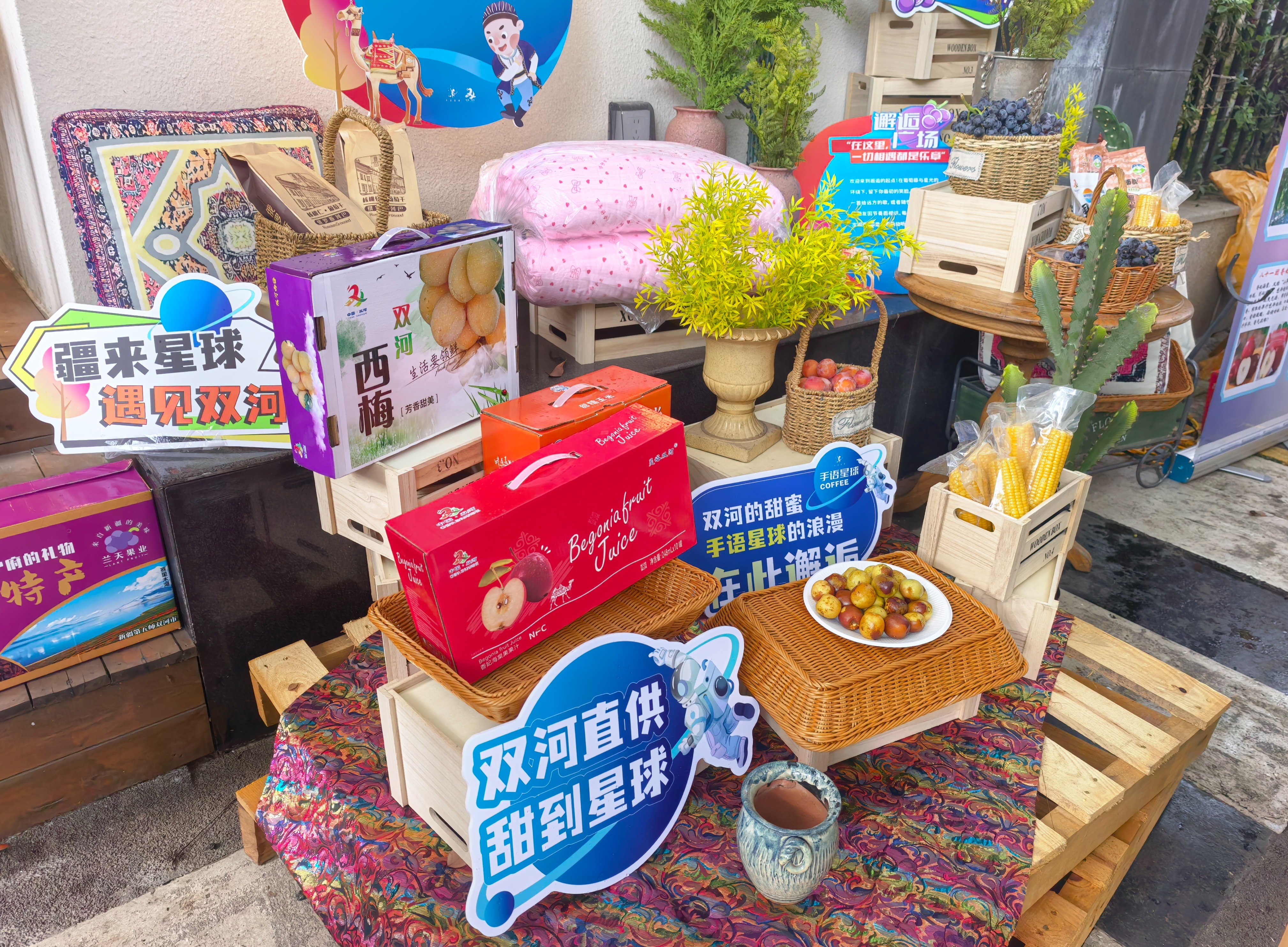 公益助残的创新实践,“湘遇双河——葡萄架下的星球邂逅”城市推介活动举办