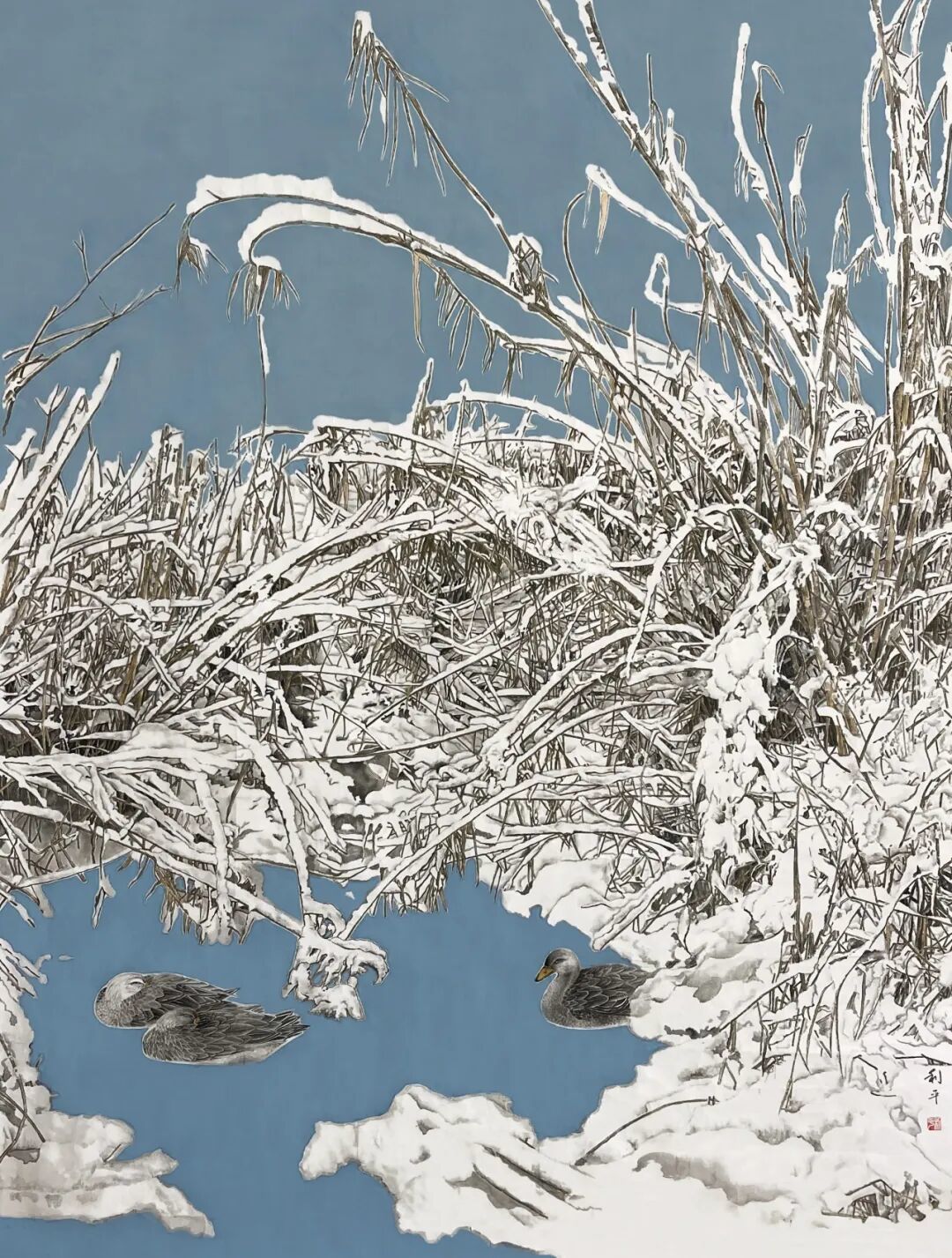 范利平 《暖冬》 145x190cm