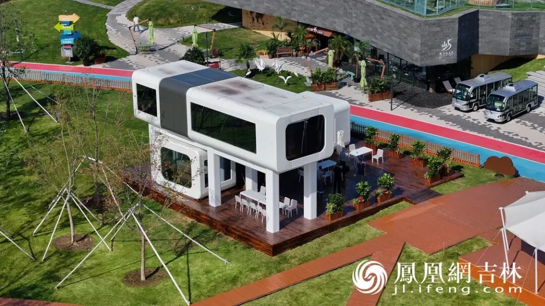 图集｜与航博城同框，长春蓝天公园开园