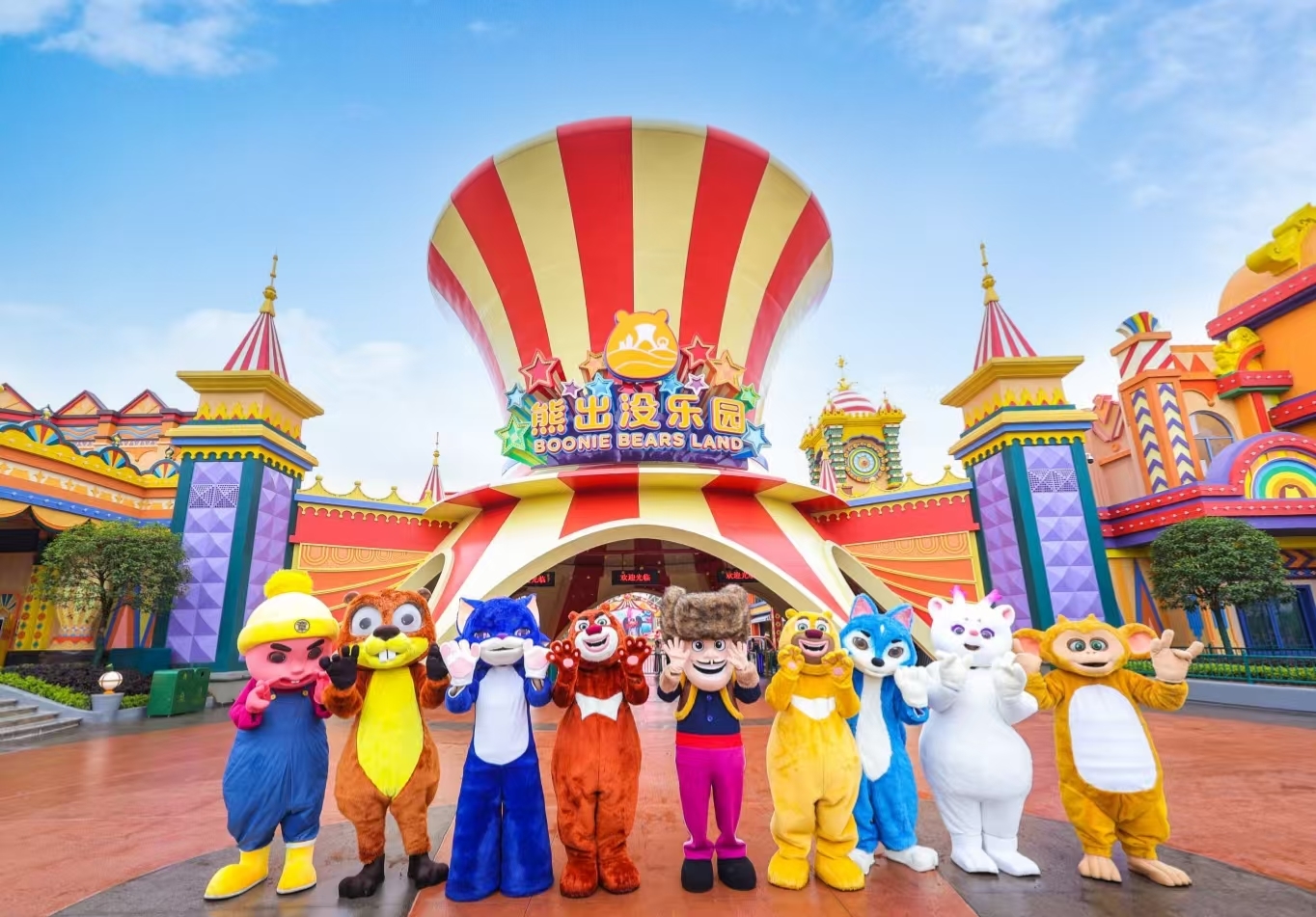 童话照进现实！在洪泽湖畔玩转“熊出没”