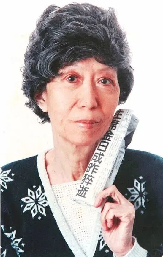 张爱玲生前最后一张照片，拍摄于1994年。