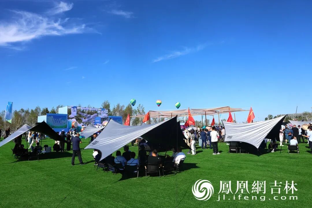 图集｜与航博城同框，长春蓝天公园开园