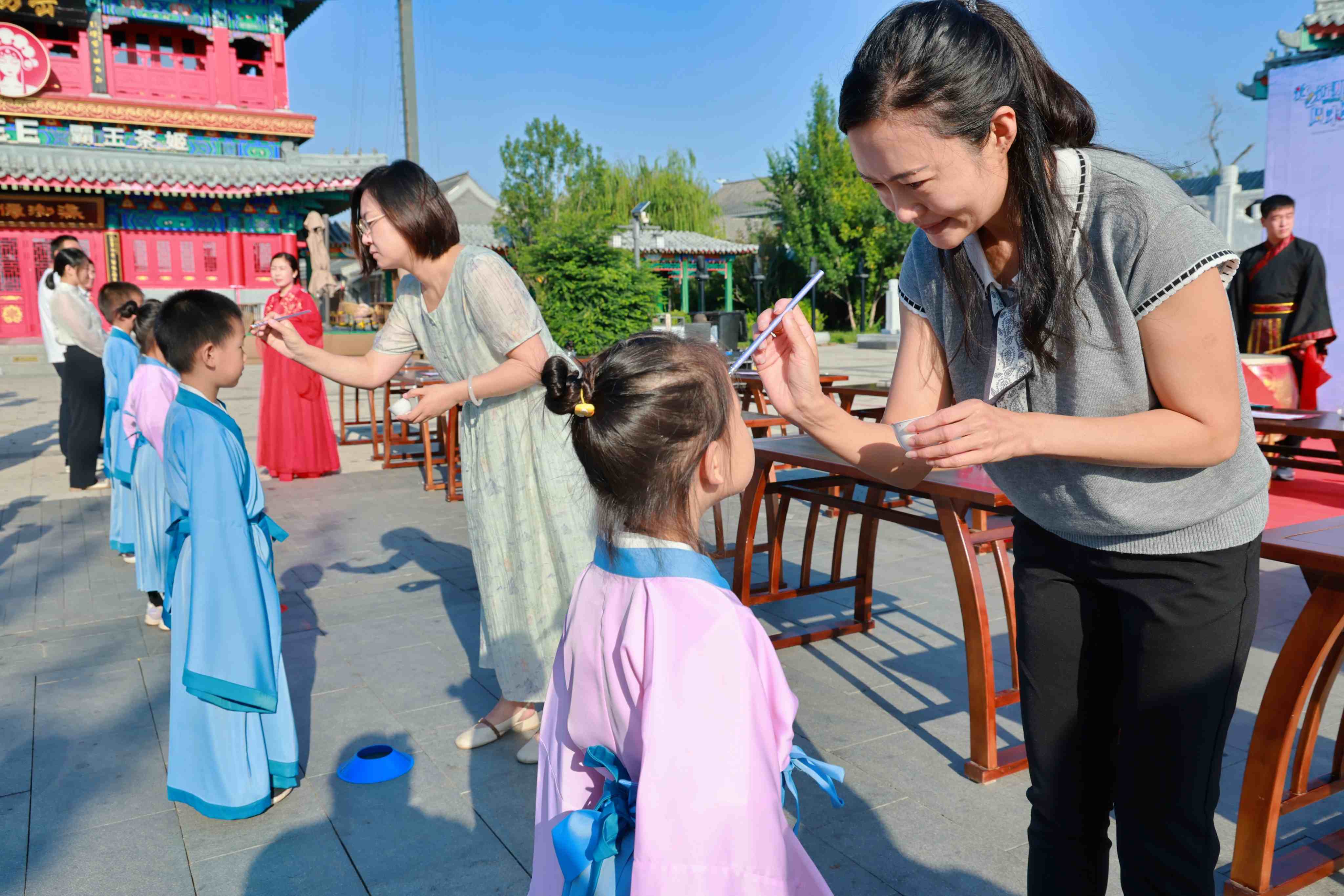 沧州市运河区：“开笔礼”溯运河文脉启智明礼