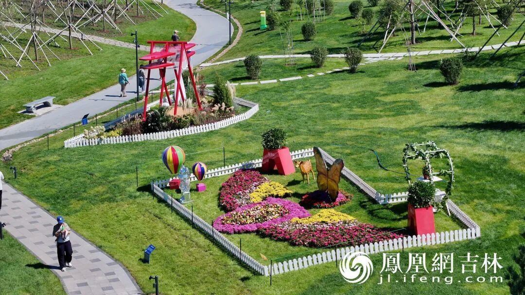 图集｜与航博城同框，长春蓝天公园开园