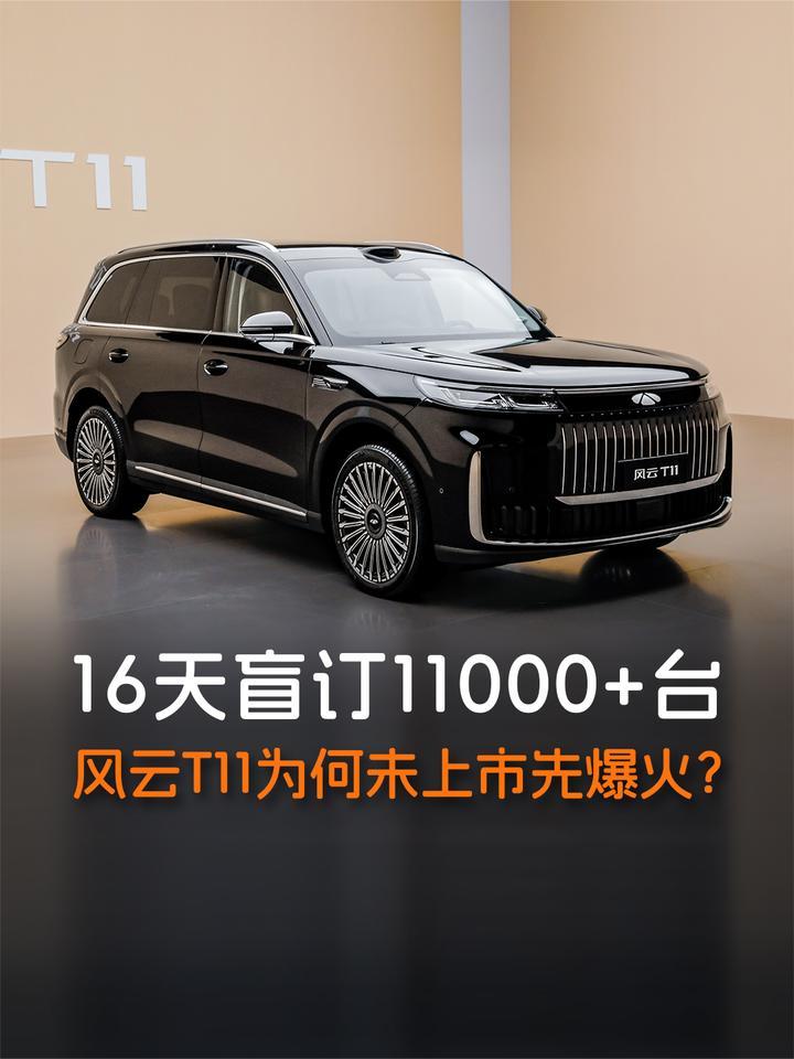 16天盲订11000+台 风云T11为何未上市先爆火？
