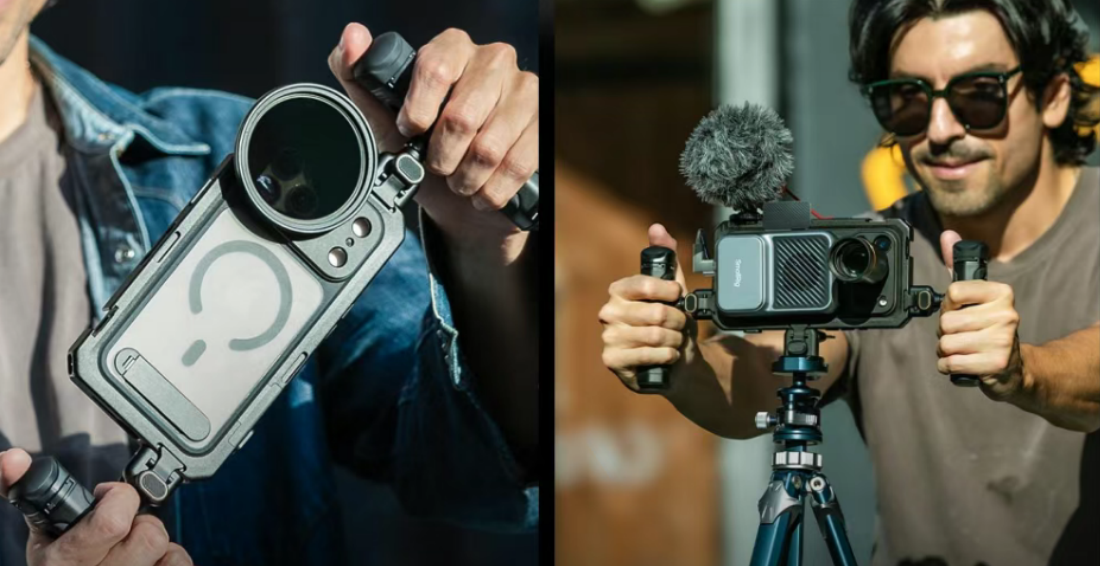 SmallRig斯莫格iPhone 17 系列专用拓展框双手持视频套件（图片来源：SmallRig斯莫格官网）