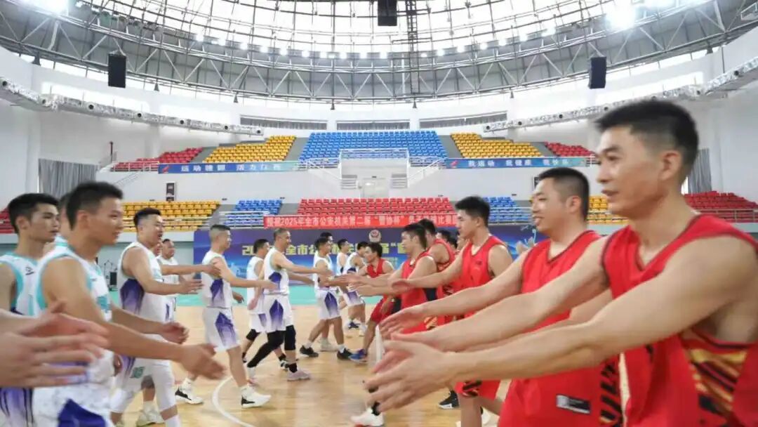 吉安第二届“警协杯”男子篮球比赛正式开赛