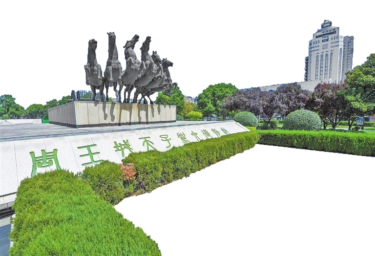 周王城天子駕六博物館外景。劉冰攝