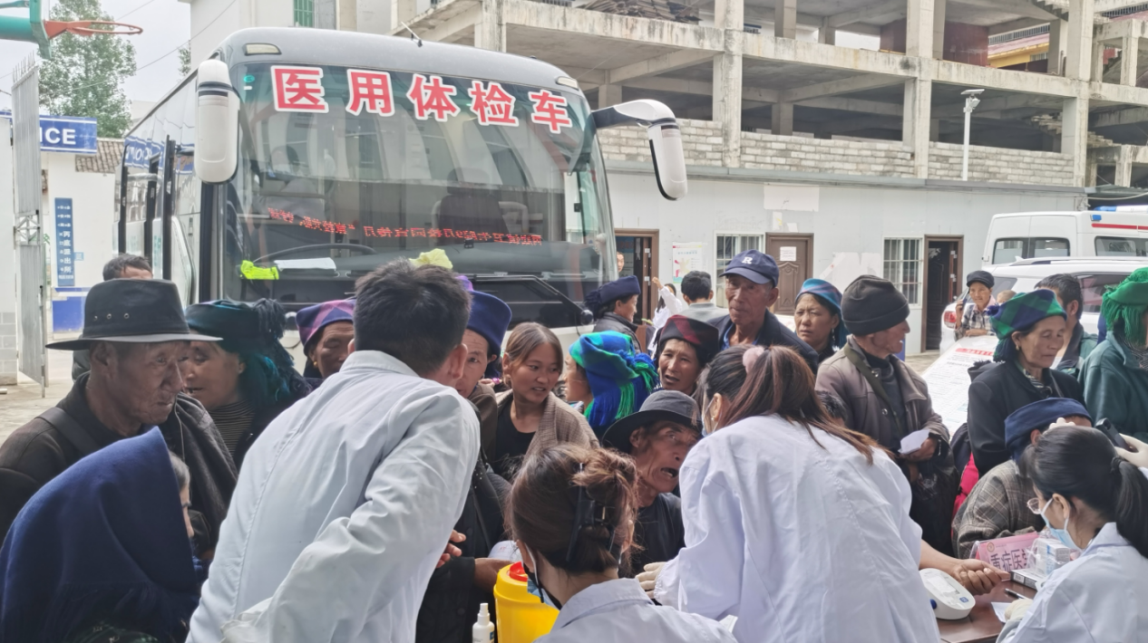 巡回医疗活动现场