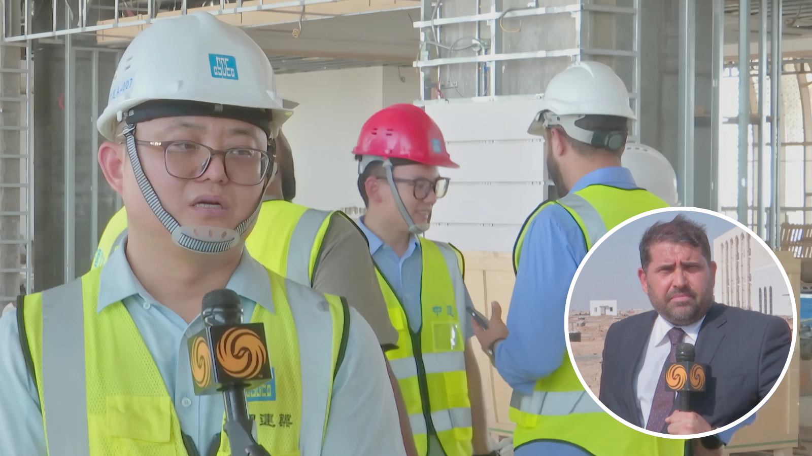 凤凰记者参访由中企承建伊拉克国际机场