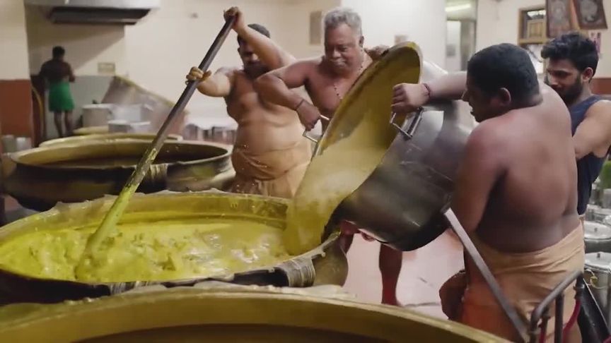 印度国宴制作全过程，看完你会大吃一惊