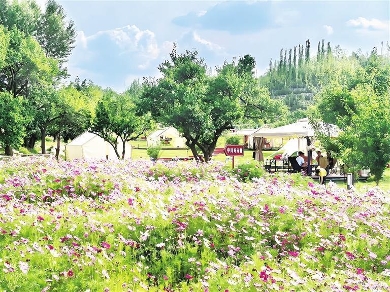 中川&middot;青云驿——兰州新区史喇口乡村旅游区景致如画