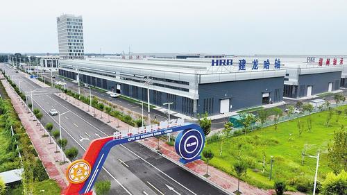 8月27日,无人机拍摄的临西“国际轴之城”产业园。 沈建荣摄