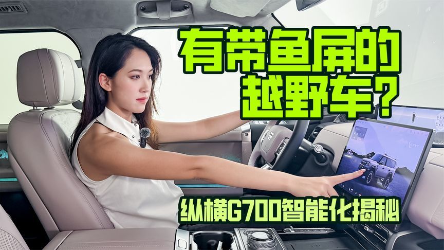 有带鱼屏的越野车？纵横G700智能化揭秘