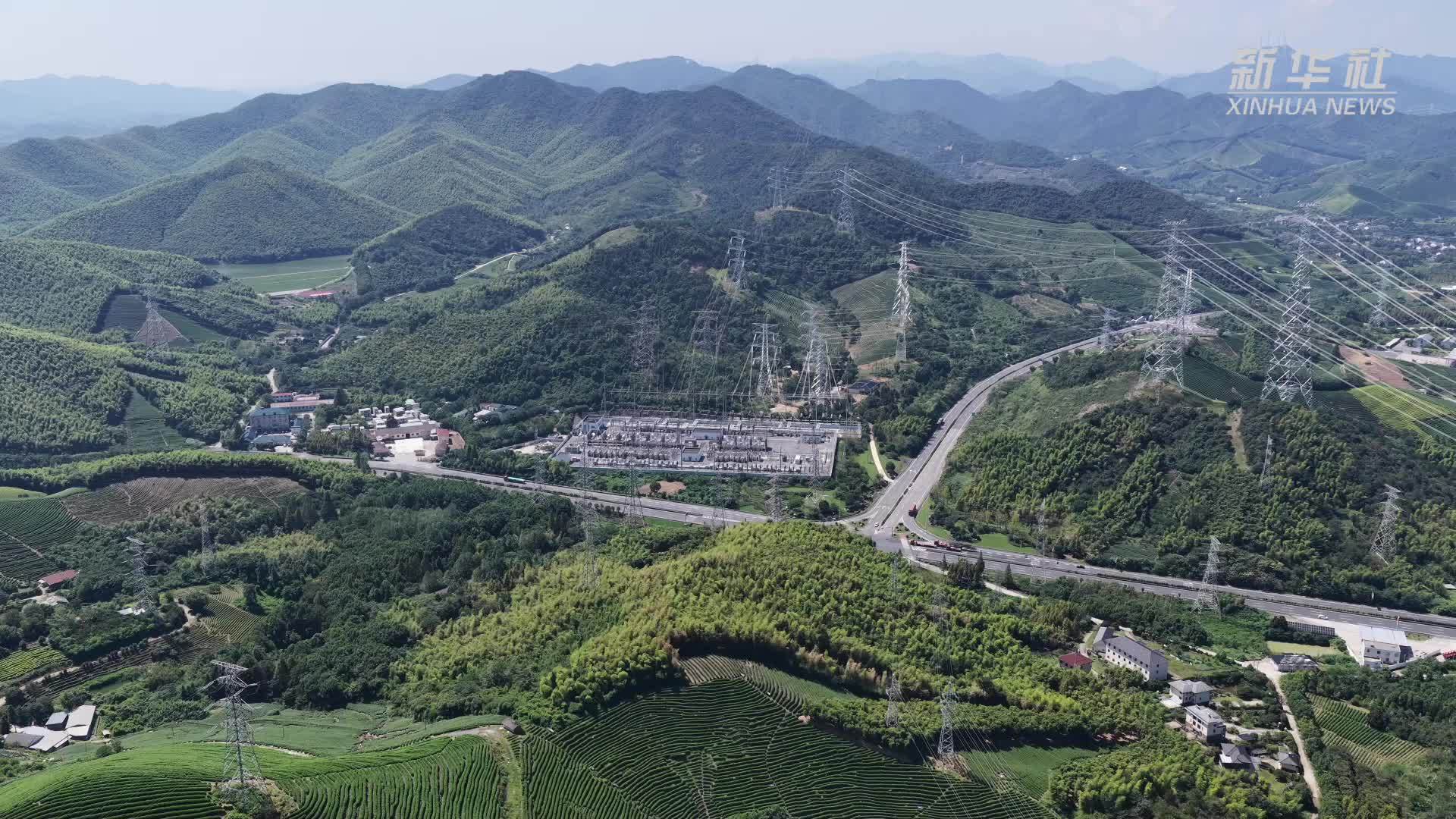 浙江安吉梅溪燃机500千伏送出工程竣工投运