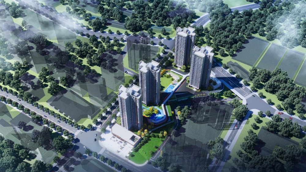 ▲九龙&middot;宸曦概念方案设计图。九龙城市开发集团供图