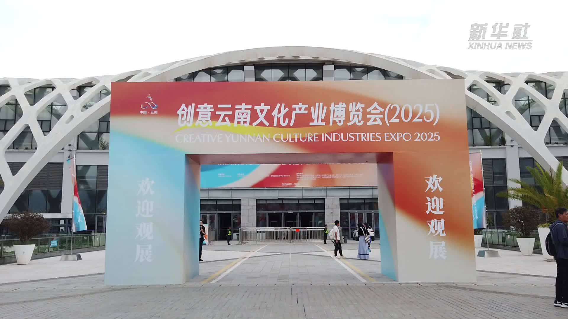 看“新IP”玩“新技术” 创意云南文化产业博览会(2025)开幕