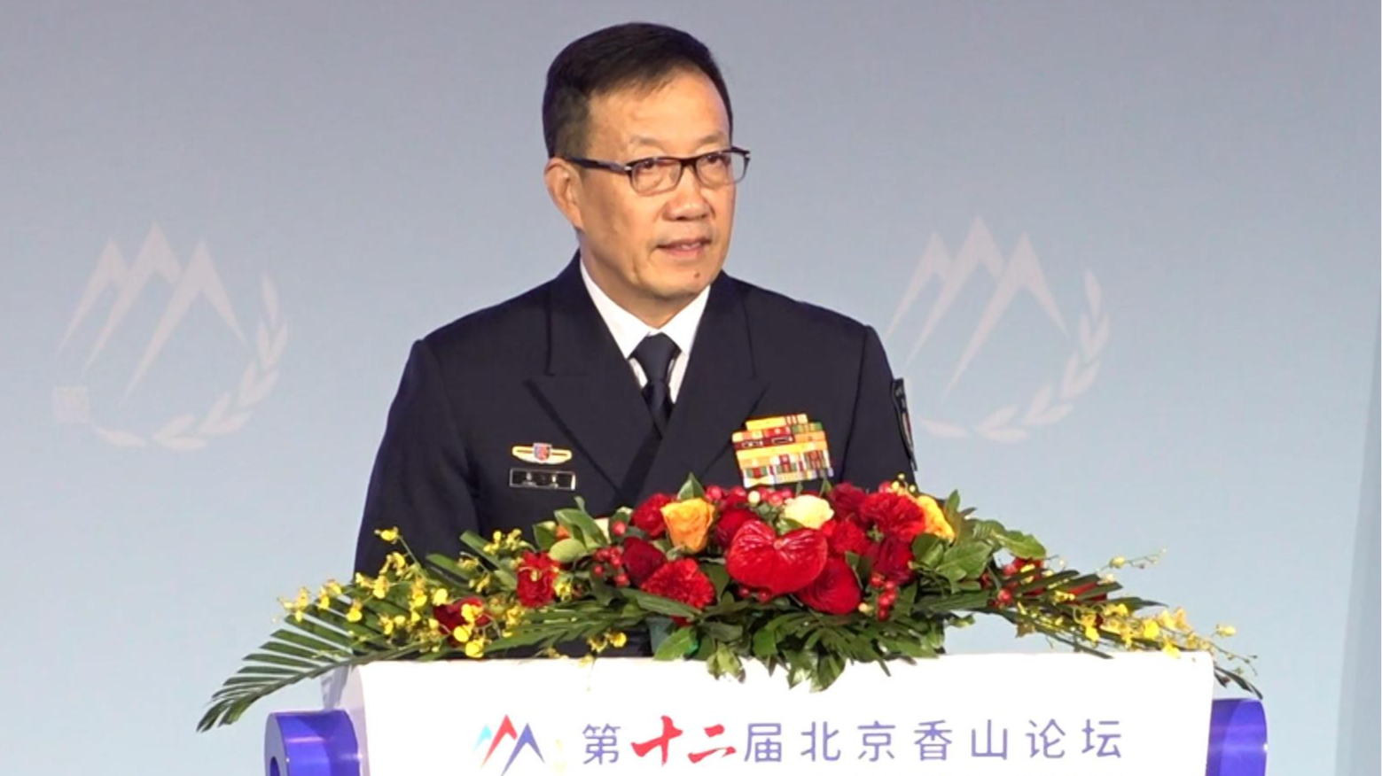 董军：中国军队绝不许“台独”分裂图谋得逞