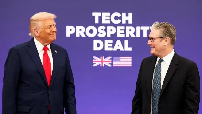 英美签署英国史上最大经济协议