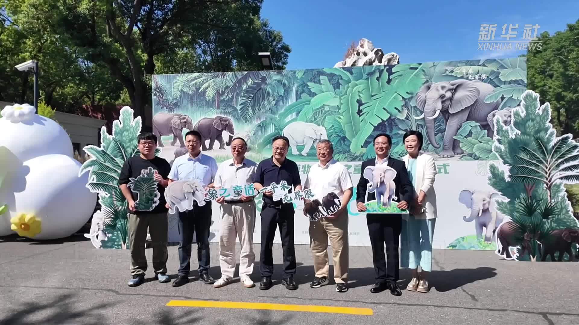 上海：亚洲象标本“森宝”入驻校园