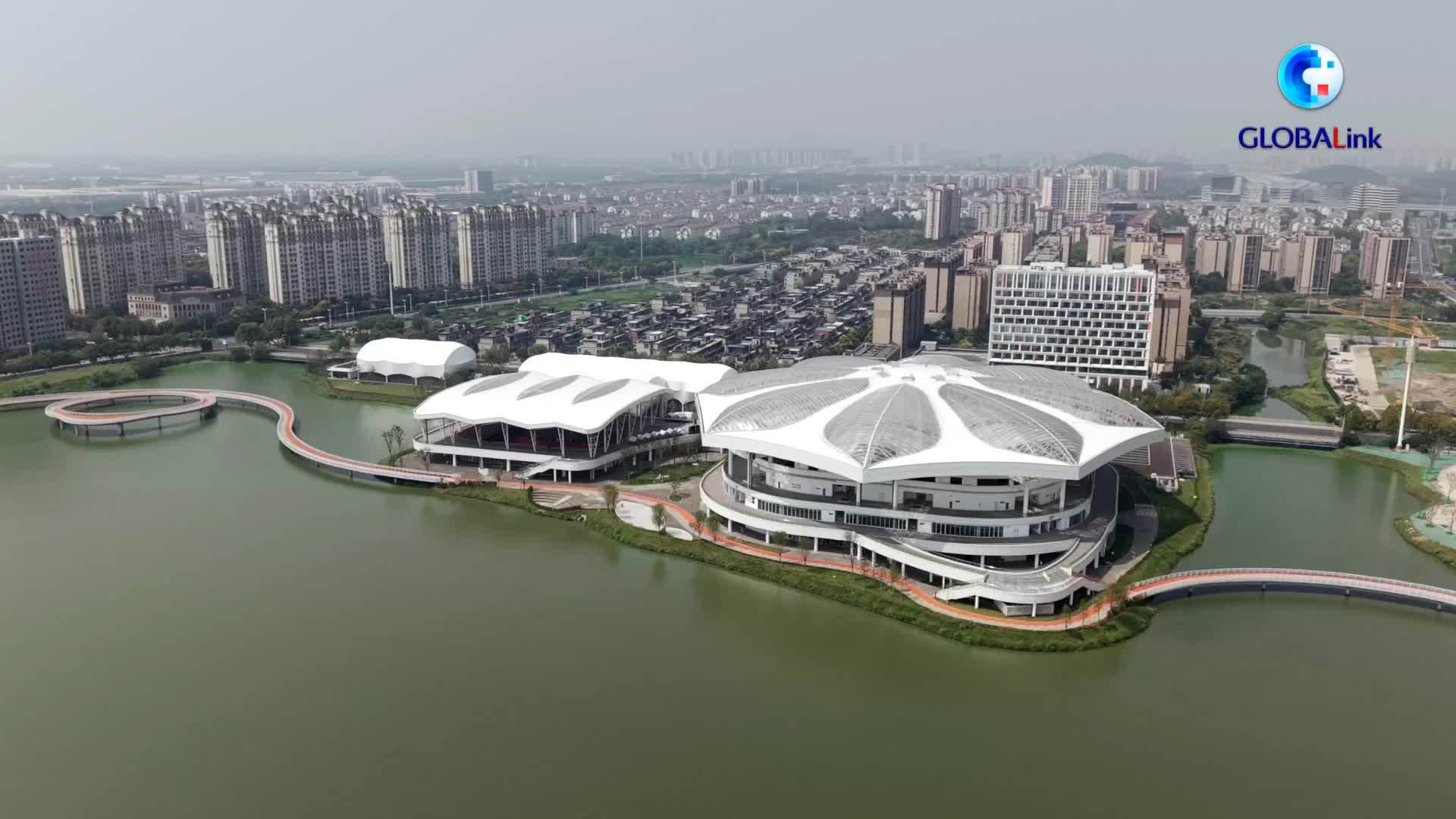 全球连线|外籍网球选手在湖州感受中国文化