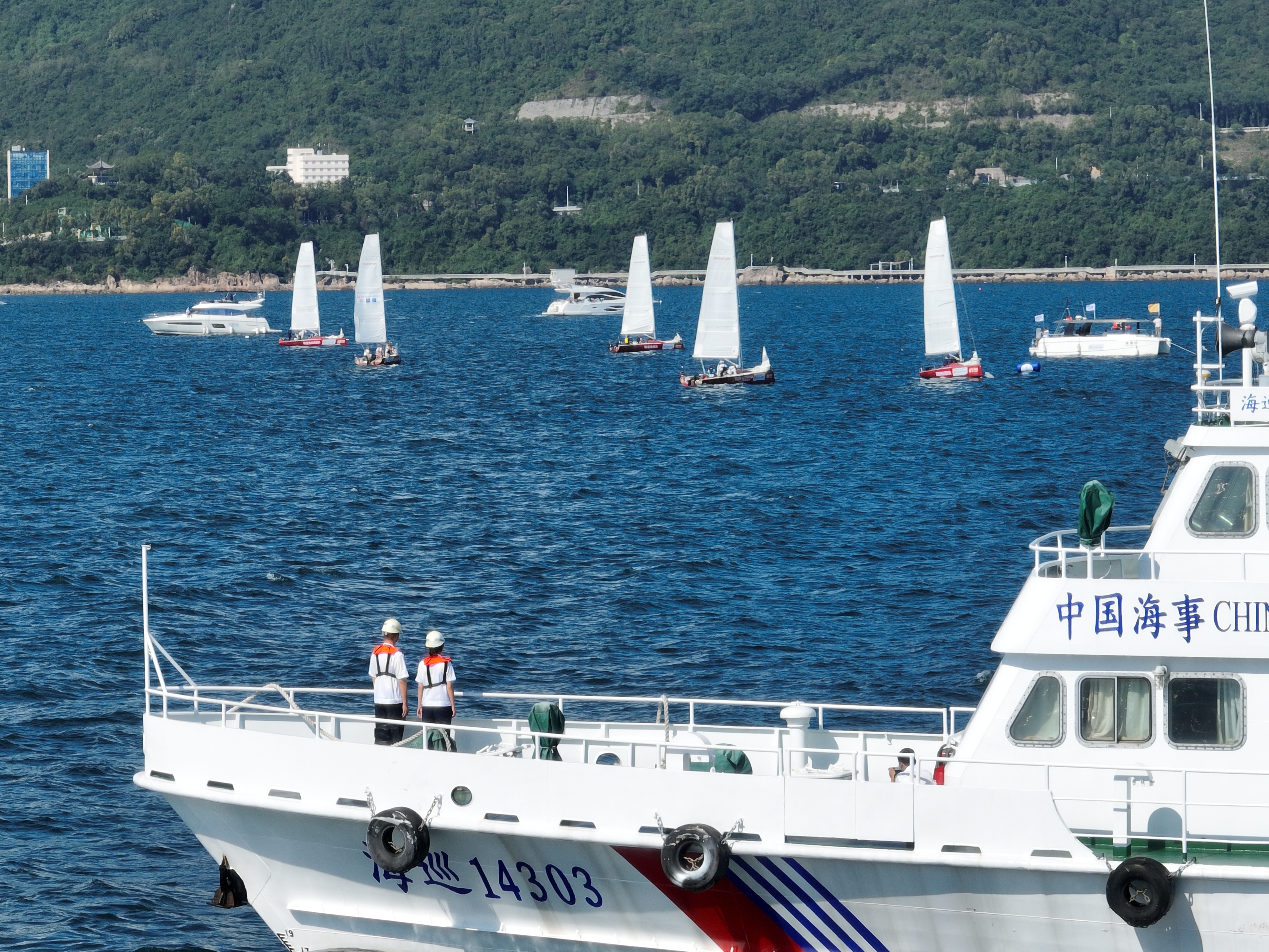 盐田海事局全力保障2025盐田帆船公开赛暨东盟杯帆船赛认证积分赛圆满完赛
