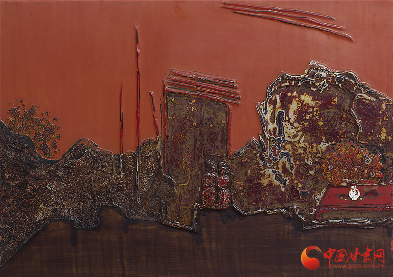 《幸福之家》荣获第三届甘肃省美术“金驼奖”铜奖