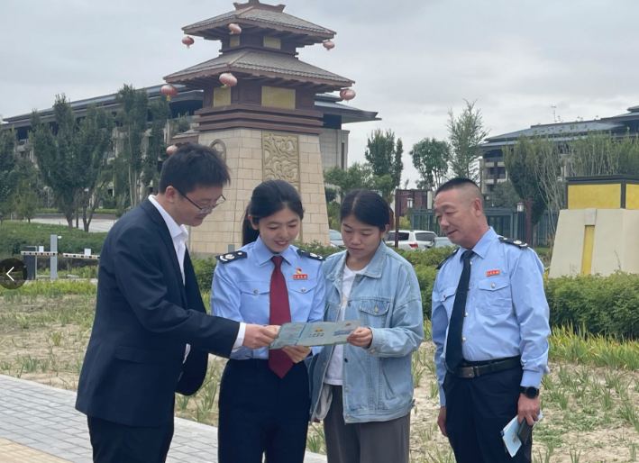 凉州区税务干部到天马大景区开展上门辅导