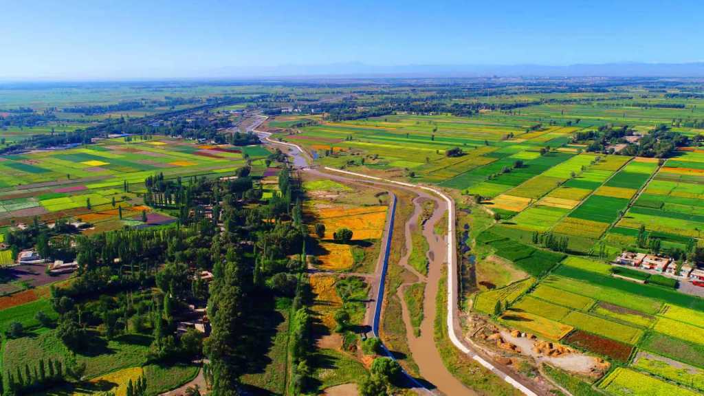 图2　黄渠今影（甘肃省疏勒河管理局　王彦林　摄）