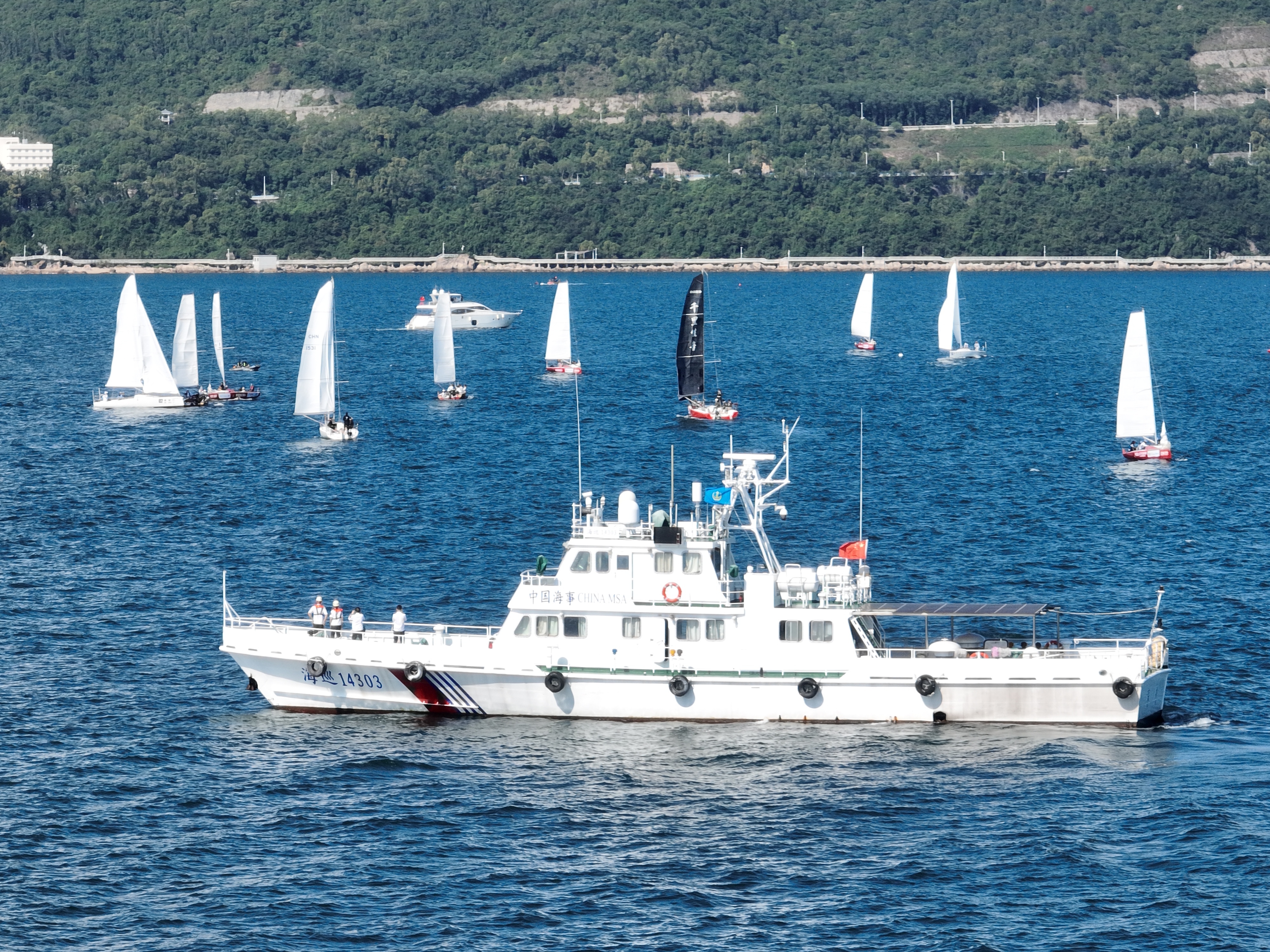 盐田海事局全力保障2025盐田帆船公开赛暨东盟杯帆船赛认证积分赛圆满完赛