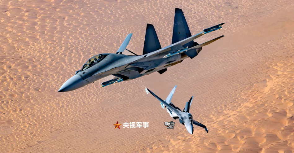 一組高清大圖感受中國戰機的力與美