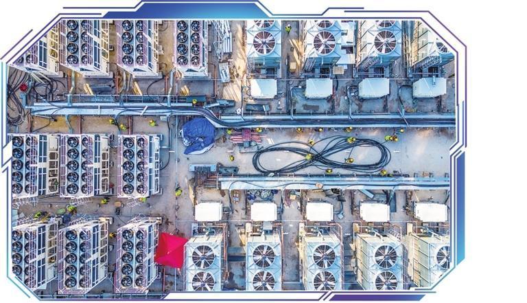 中国移动（甘肃&middot;庆阳）数据中心项目建设现场　陈飞