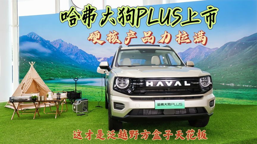 又一款方盒子天花板来了，哈弗大狗PLUS上市，硬核产品力拉满