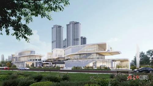 位于青山路口地铁站的“地铁&middot;永和瑞府”项目效果图。